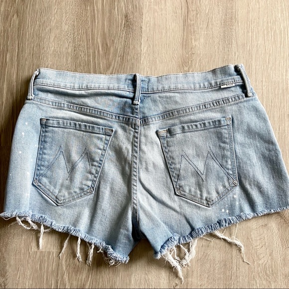 Mother Revolve The Teaser Slit Shorts Size 28 - Picture 11 of 12